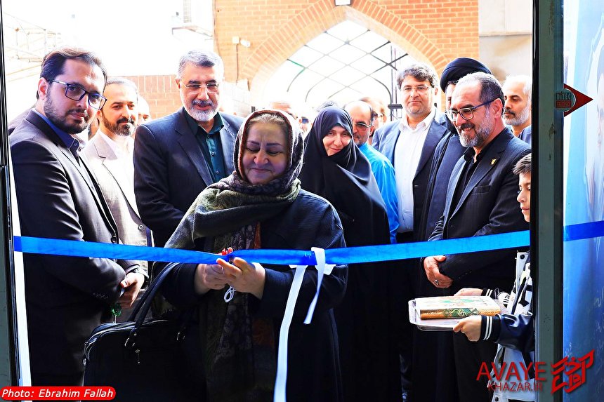 افتتاحیه نمایشگاه کتاب در ساری