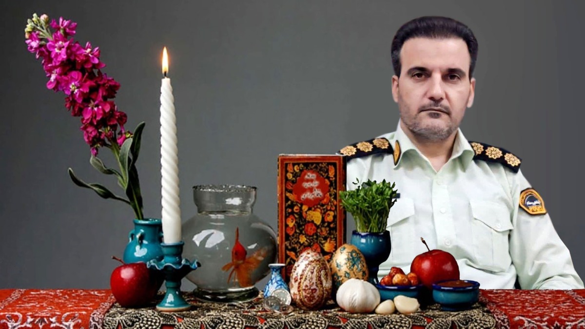 پیام تبریک نوروزی فرمانده انتظامی شهرستان نکا