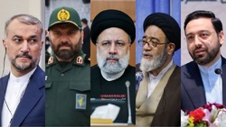 شهادت آیت الله رئیسی و همراهانش در حادثه سقوط بالگرد