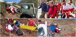 امدادرسانی هلال‌احمر مازندران به ۱۱۶۷ حادثه در دو ماه