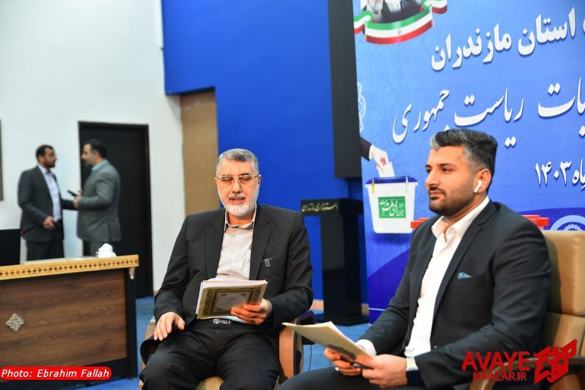 افزایش مشارکت مردم مازندران در مرحله دوم انتخابات