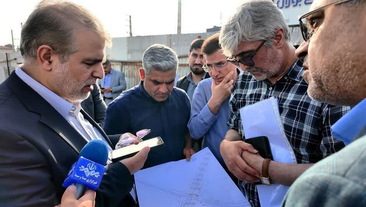 افتتاح پل سه راه جویبار تا تیرماه ۱۴۰۴