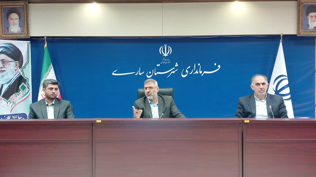 تأکید فرماندار ساری بر مدیریت منابع آبی و جهش تولید در کشاورزی