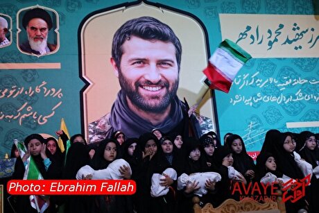 یادبود نهمین سالگرد شهادت شهید محمود رادمهر و اولین سالگرد رئیس‌جمهور شهید رئیسی در ساری