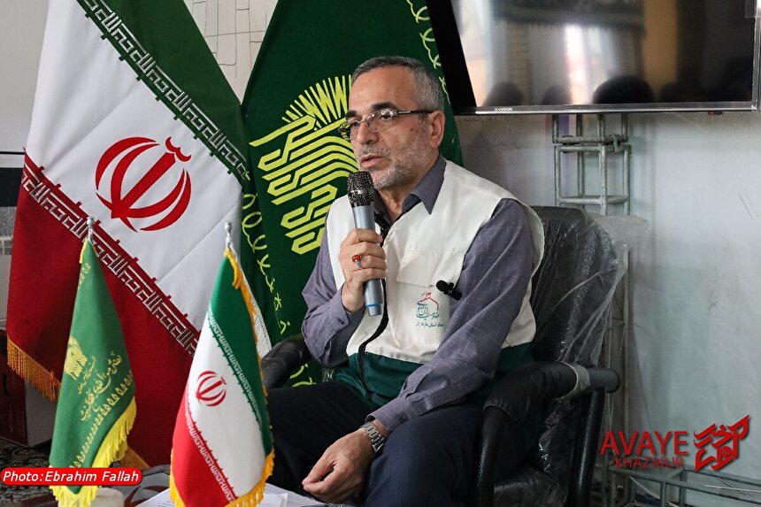 نشست خبری خدمت رضوی با حضور اصحاب رسانه در مازندران