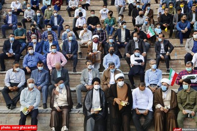 سخنرانی سعید محمد در جمع حامیان آیت الله رئیسی در بوستان ولایت ساری