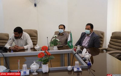 نشست مسئولین پایگاه های حوزه بسیج اصناف شهرستان ساری