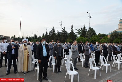 گردهمایی جامعه کارگران و بازنشستگان تامین اجتماعی شهرستان ساری در حمایت از آیت الله رئیسی