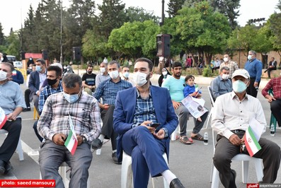 گردهمایی جامعه کارگران و بازنشستگان تامین اجتماعی شهرستان ساری در حمایت از آیت الله رئیسی