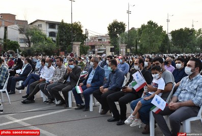 گردهمایی جامعه کارگران و بازنشستگان تامین اجتماعی شهرستان ساری در حمایت از آیت الله رئیسی