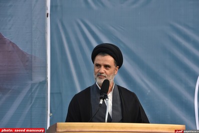 سخنرانی علی نیکزاد در اجتماع حامیان آیت الله رئیسی در ساری