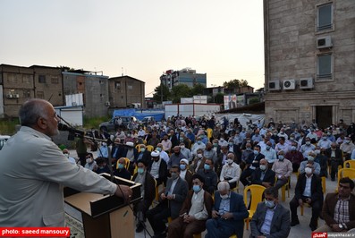 سخنرانی حجت الاسلام گواهی در اجتماع حامیان آیت الله رئیسی در نکا