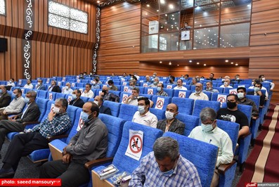 همایش بزرگ فرهنگیان حامی آیت الله سید ابراهیم رئیسی با سخنرانی دکتر حاجی بابایی در ساری