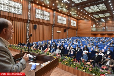 همایش بزرگ فرهنگیان حامی آیت الله سید ابراهیم رئیسی با سخنرانی دکتر حاجی بابایی در ساری