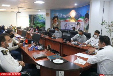 نشست خبری رئیس پلسی راهور استان مازندران