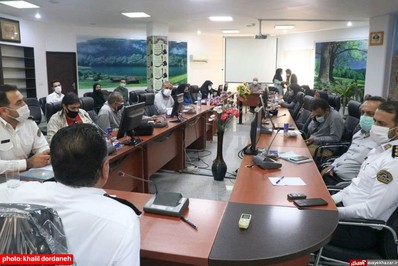 نشست خبری رئیس پلسی راهور استان مازندران