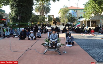مراسم دعای عرفه در محوطه امامزاده عباس(ع) ساری