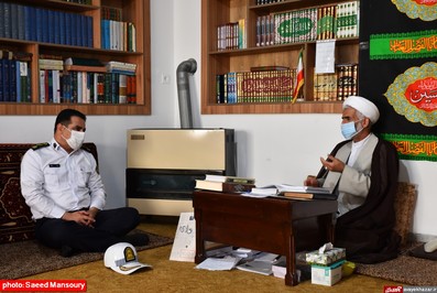 حضور رئیس پلیس راهور استان مازندران در نکا