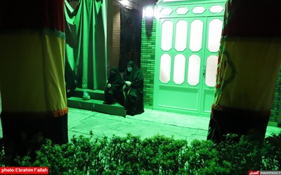 آئین شام غریبان حسینی در آستانه مبارکه امامزاده عباس ساری