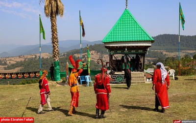 آیین سنتی تعزیه‌خوانی در روستای کرسام ساری