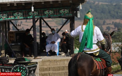 آیین سنتی تعزیه‌خوانی در روستای کرسام ساری