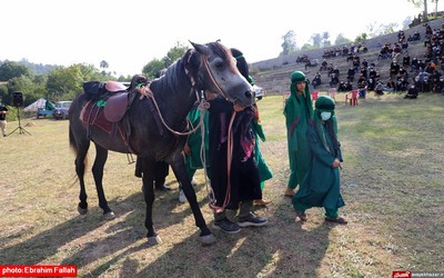 آیین سنتی تعزیه‌خوانی در روستای کرسام ساری