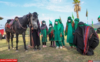 آیین سنتی تعزیه‌خوانی در روستای کرسام ساری