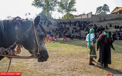 آیین سنتی تعزیه‌خوانی در روستای کرسام ساری