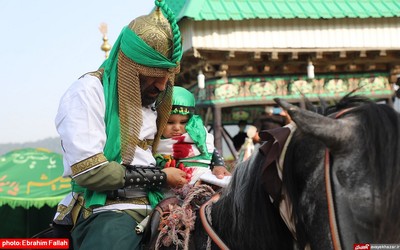 آیین سنتی تعزیه‌خوانی در روستای کرسام ساری