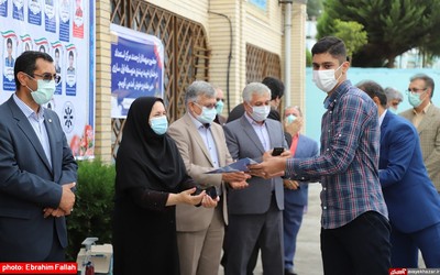 نواخته شدن زنگ آغاز رزمایش بازگشایی مدارس مازندران