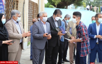 نواخته شدن زنگ آغاز رزمایش بازگشایی مدارس مازندران