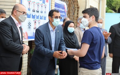 نواخته شدن زنگ آغاز رزمایش بازگشایی مدارس مازندران