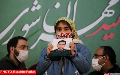 مراسم وداع با پیکر مدافع امنیت شهید سرهنگ پاسدار “مهران شوری‌زاده” در ساری
