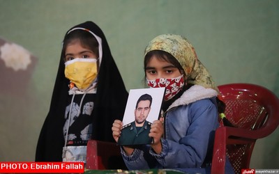 مراسم وداع با پیکر مدافع امنیت شهید سرهنگ پاسدار “مهران شوری‌زاده” در ساری