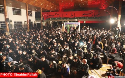 مراسم وداع با پیکر مدافع امنیت شهید سرهنگ پاسدار “مهران شوری‌زاده” در ساری