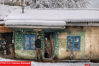 بارش نخستین برف سنگین زمستانی در سوادکوه