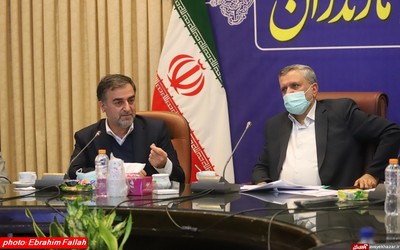 جلسه آزادسازی سواحل با حضور معاون اجرایی رئیس جمهور در استانداری مازندران