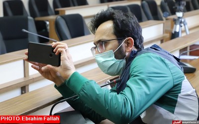 نشست خبری فرمانده سپاه شهرستان ساری بمناسبت دهه فجر