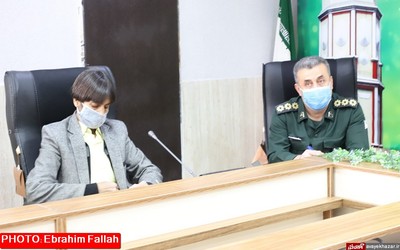 نشست خبری فرمانده سپاه شهرستان ساری بمناسبت دهه فجر
