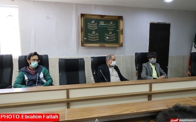 نشست خبری فرمانده سپاه شهرستان ساری بمناسبت دهه فجر