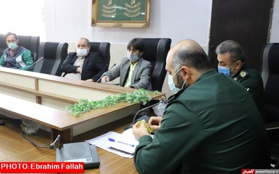 نشست خبری فرمانده سپاه شهرستان ساری بمناسبت دهه فجر