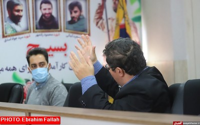 نشست خبری فرمانده سپاه شهرستان ساری بمناسبت دهه فجر