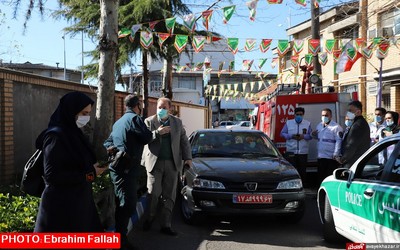 مانور اورژانس اجتماعی مازندران در ساری