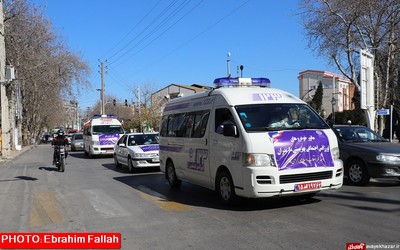 مانور اورژانس اجتماعی مازندران در ساری