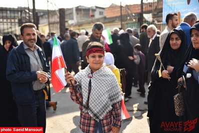 تصاویر راهپیمایی ۱۳ آبان ۱۴۰۱ در نکا