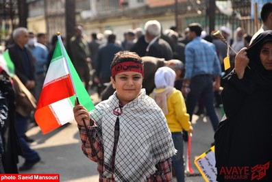 تصاویر راهپیمایی ۱۳ آبان ۱۴۰۱ در نکا