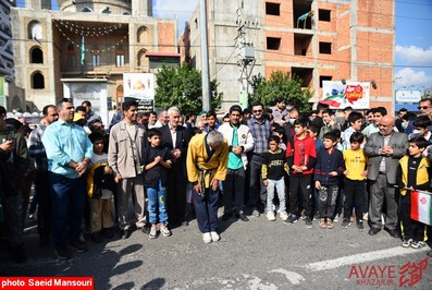 تصاویر راهپیمایی ۱۳ آبان ۱۴۰۱ در نکا