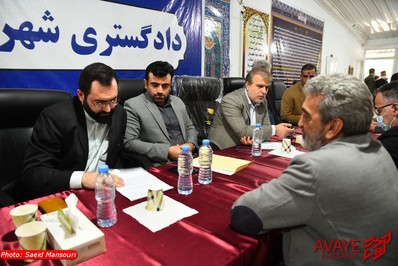 دیدار مردمی رئیس کل دادگستری مازندران با مردم شهرستان نکا