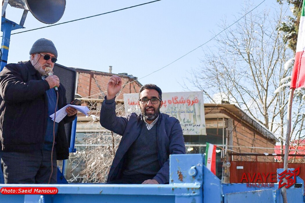حضور مردم دودانگه در راهپیمایی عید بزرگ انقلاب