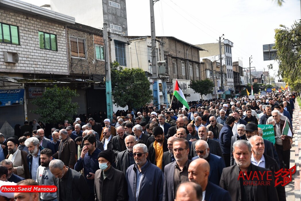 راهپیمایی روز قدس 1404 نکا